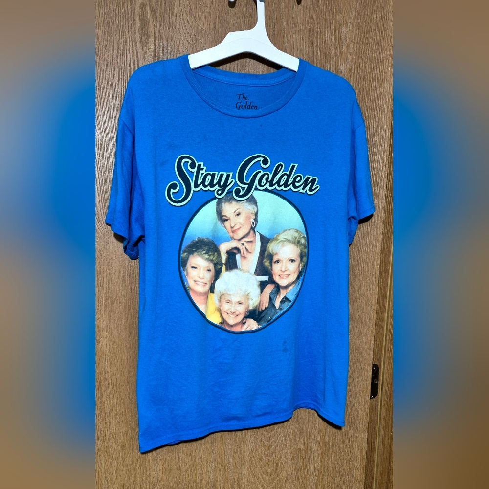 Womens The Golden Girls Stay Golden Cotton T-Shirt Medium